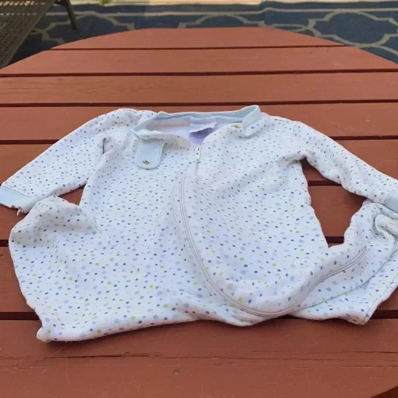 Five  for 25 Just Born soft, 100% cotton, zip up sleeper - Picture 1 of 6